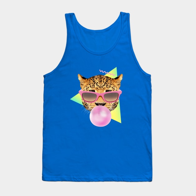 Bubble Gum Leo Tank Top by astronaut